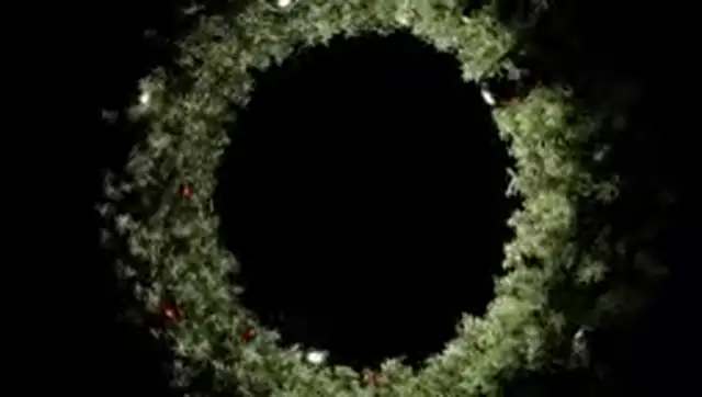 Christmas Wreath evidence frame 3