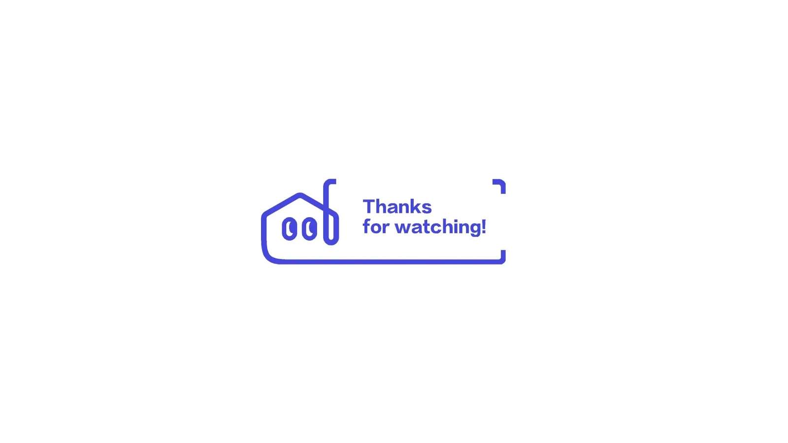 Good+ closing brand frame with thanks for watching.