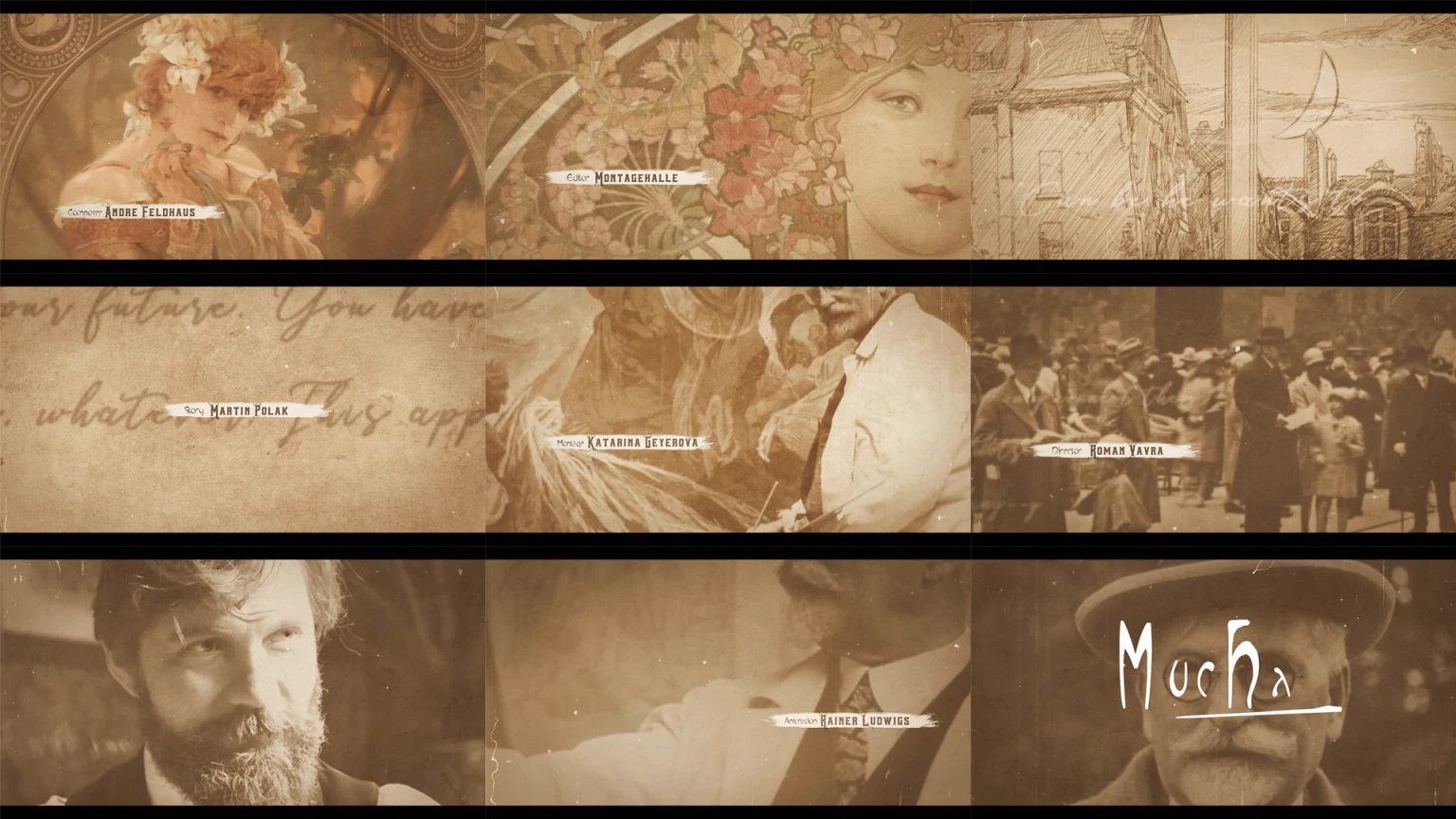 Mucha, Final still archive