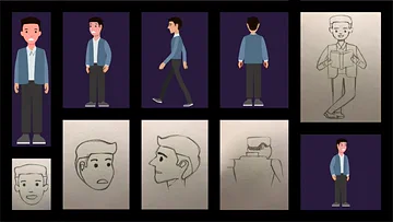 Carmela: Main characters — Process archive (image 4 of 9)