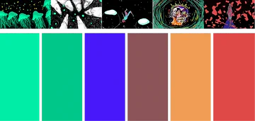 Rebirth: Color palette — Project archive image (image 4 of 5)